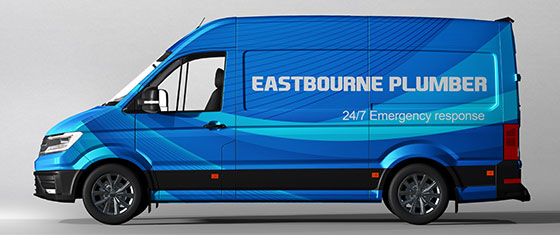 emergency plumber eastbourne car 560x235 1 1